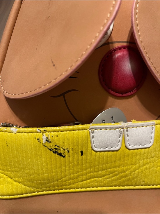 Disney Loungefly Gus Gus Character Mini Backpack - Yellow, Tan, Green, Red main image 5